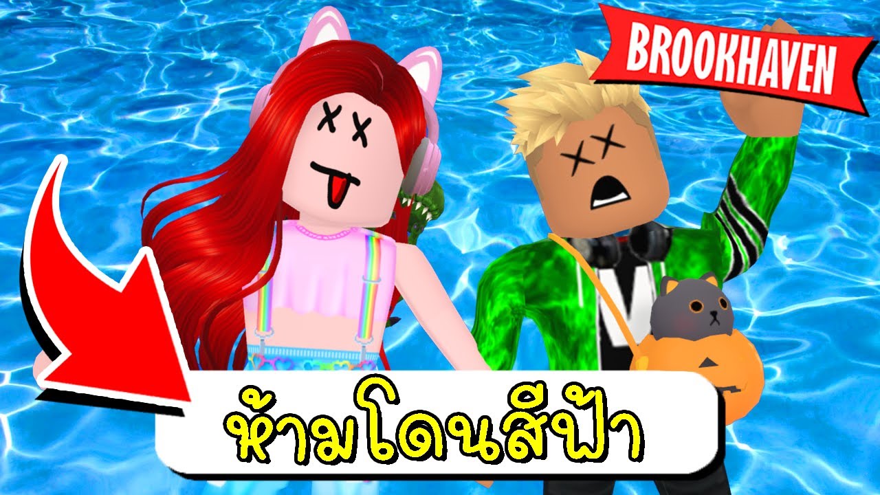 ห้ามโดนสีฟ้า Brookhaven 🏡RP