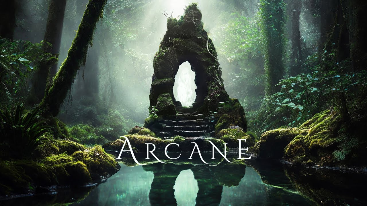 ARCANE | Ethereal Fantasy Ambient Music with Rain - Calm Soothing Ambient Soundscape for Relaxation
