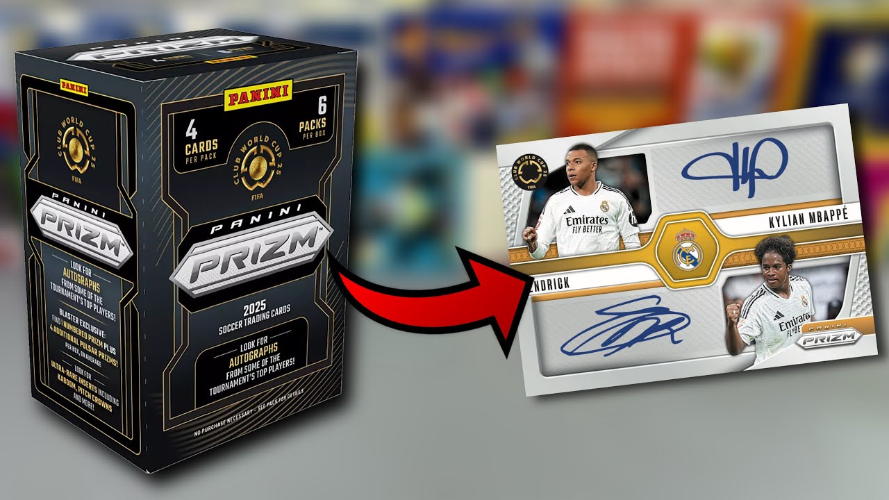 ¡PORFÍN LLEGO ESTA CAJA! - Panini PRIZM Mundial de Clubes 2025 Blaster Box