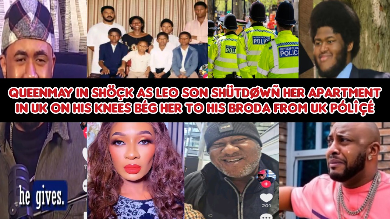 QueenMay shöçk as Leo son shütdøwñ her UK apartmen on his knees bég 2 releas his broda 4rm UK pólîçé