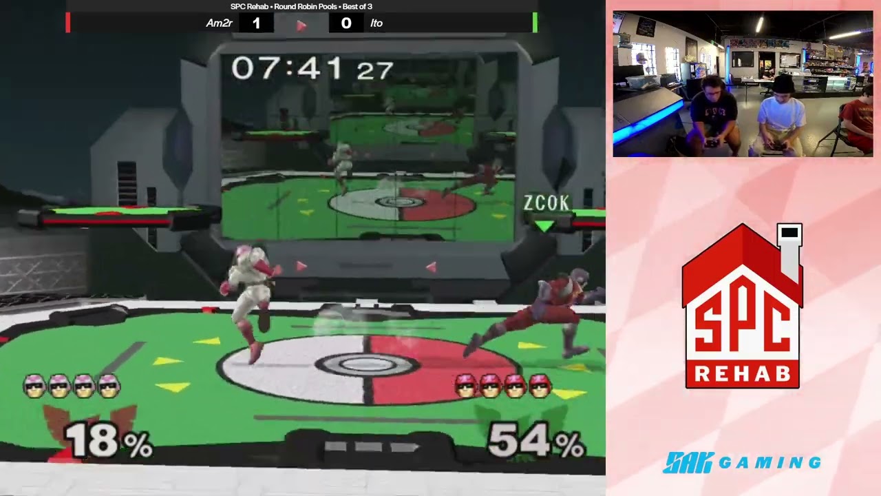 SPC Rehab 3 Pools - Am2r (Captain Falcon) vs. Ito (Captain Falcon)