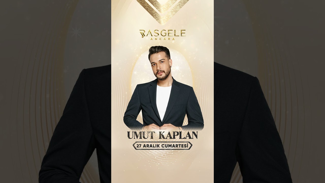 27 Aralık Cumartesi Akşamı Umut Kaplan Rasgele Ankara Sahnesinde 