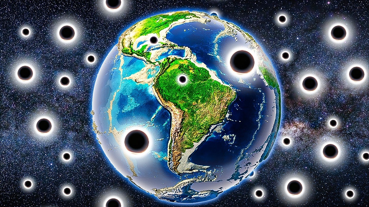 Earth but I spawn a tiny black hole every minute