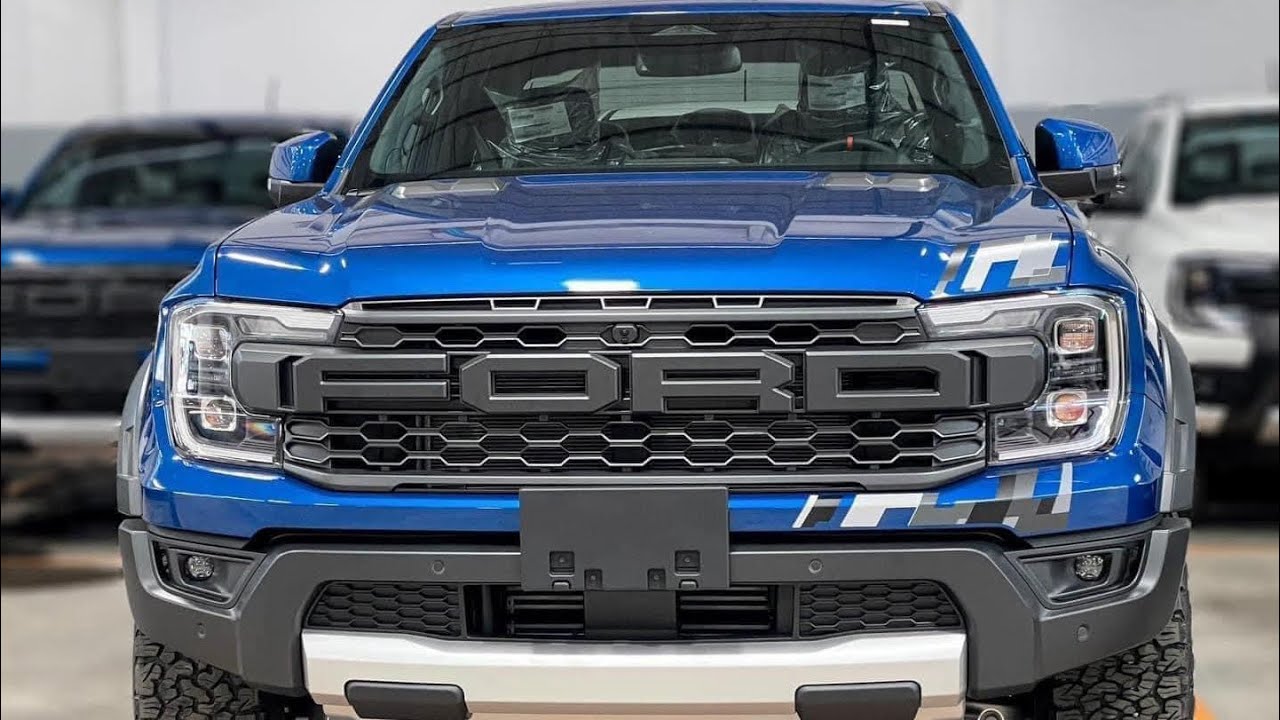 2023 Ford Ranger Raptor Blue