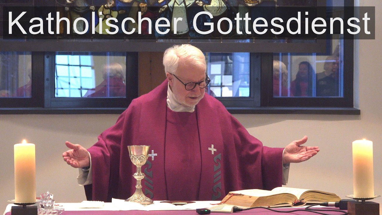 katholischer Gottesdienst heute - heilige Messe