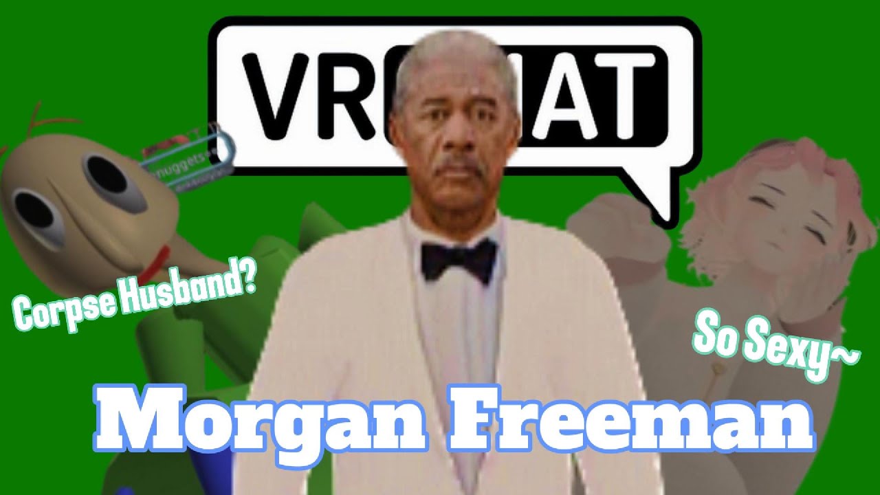 Morgan Freeman Joins VRChat | VRChat Voice Trolling