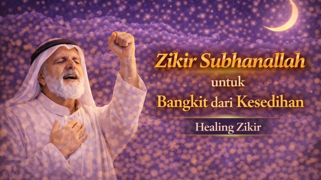 Penyembuh Luka Hati! Zikir Subhanallah untuk Bangkit dari Kesedihan. Dzikir Malam Sebelum Tidur.