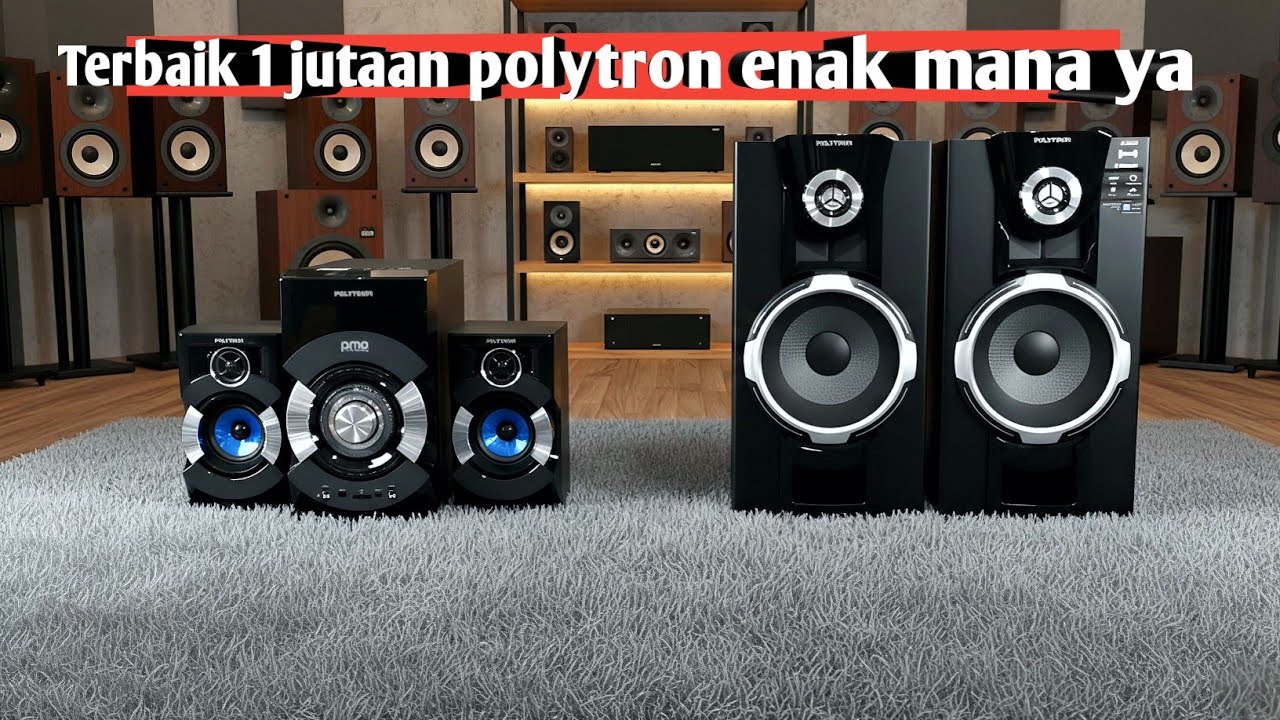 Harga speaker polytron pma 9527 VS pas 8f12 