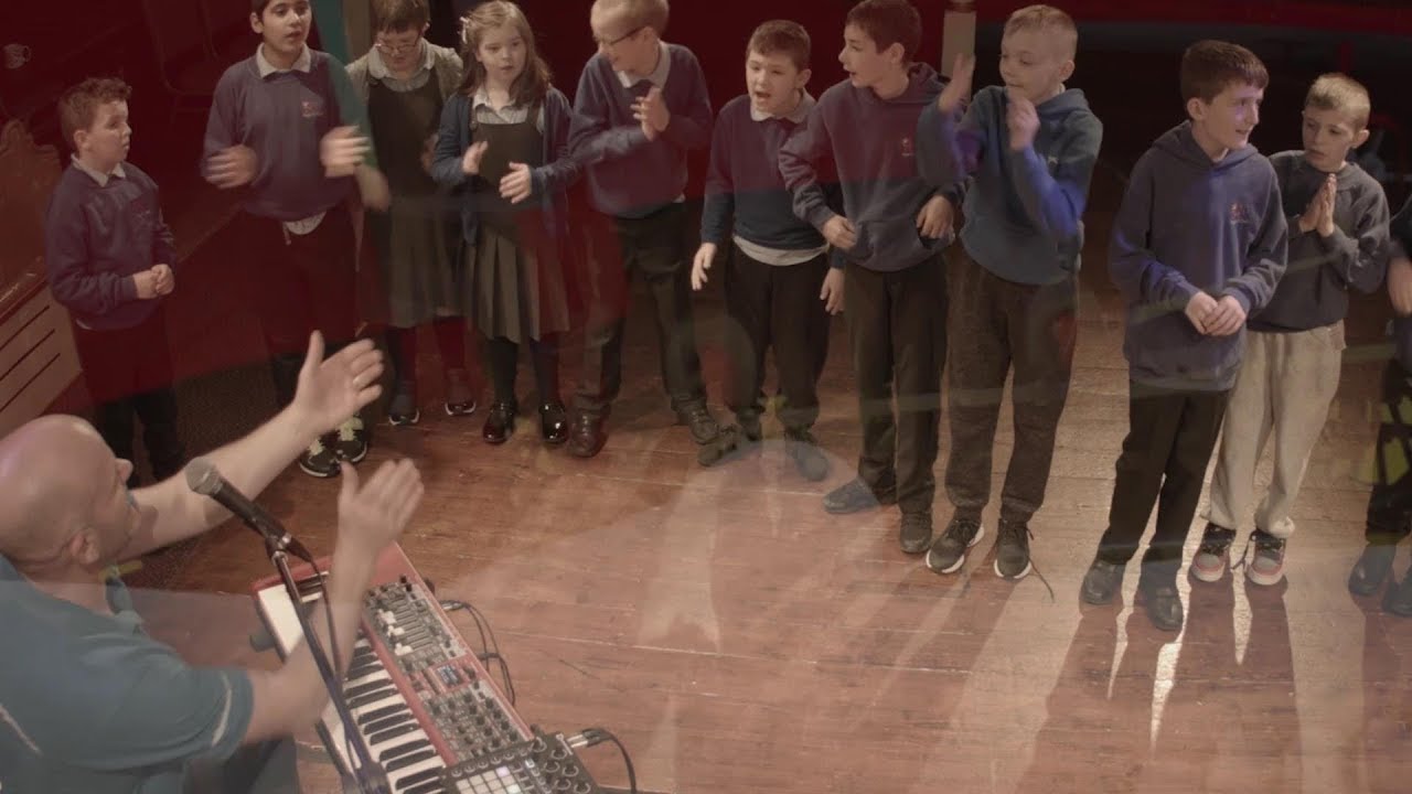 The Train the River and the Bird with kids from Ty Coch special school, Wales