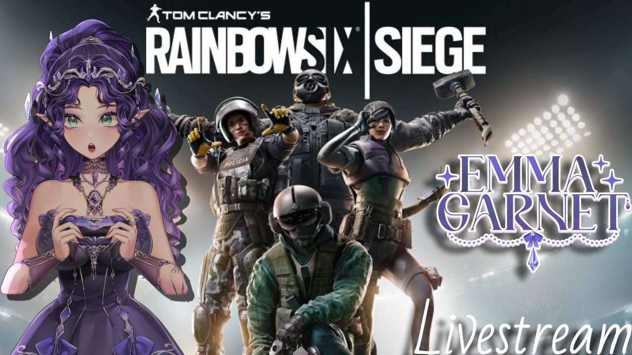 The flu sucks let's play R6 Siege! [!discord, !socials]
