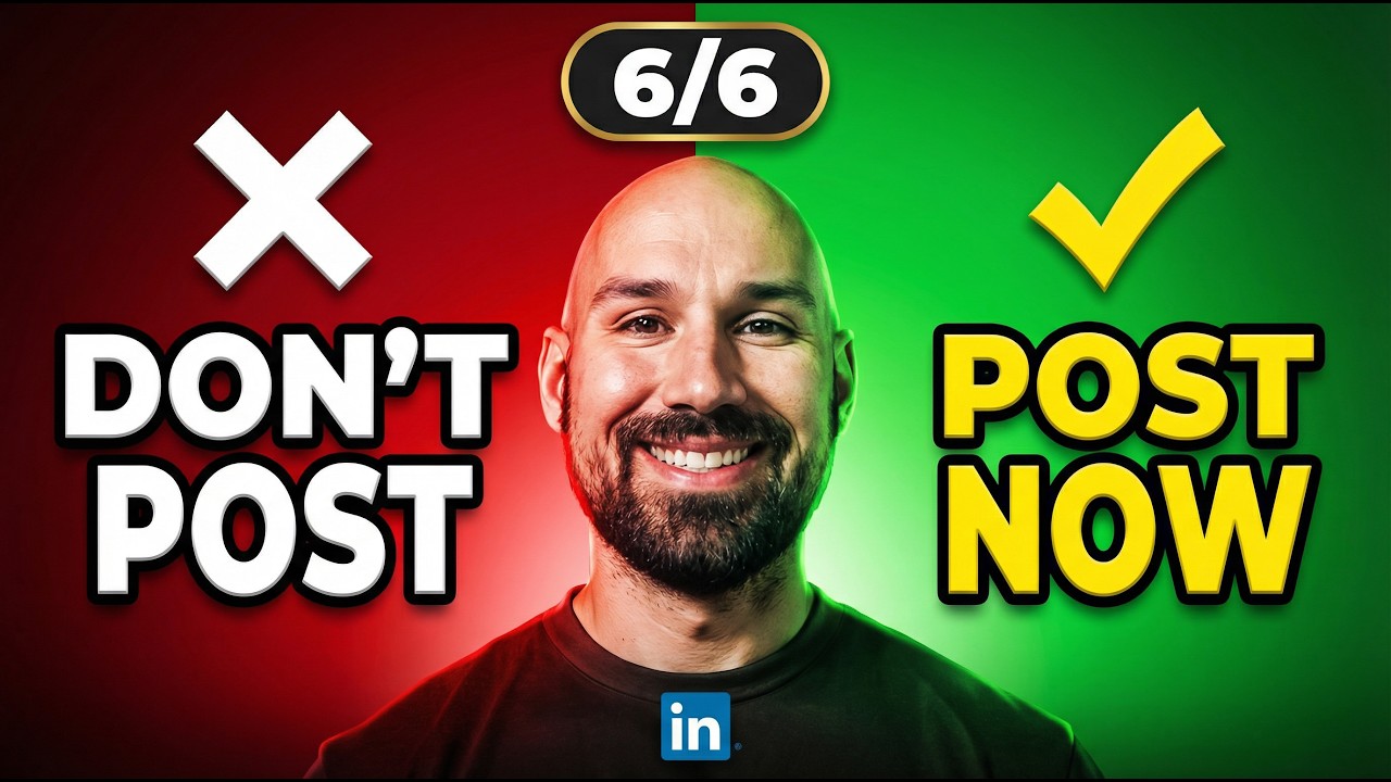 Start Posting on LinkedIn NOW If You Answer 