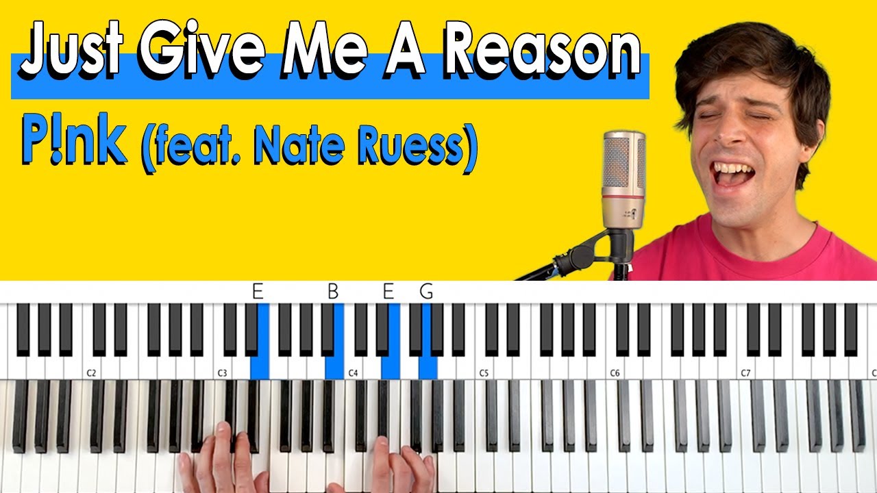 Just Give Me A Reason [PIANO ACCOMPANIMENT TUTORIAL]