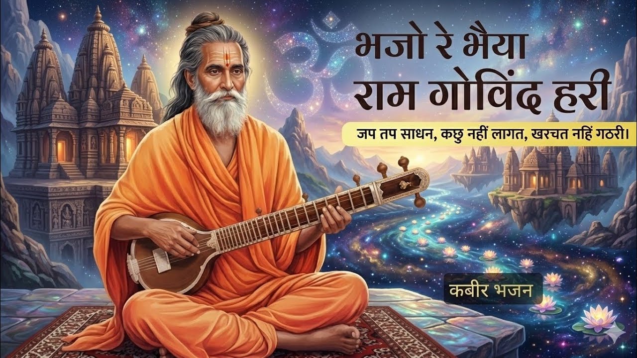 भजो रे भैया राम गोविंद हरि | Kabir Das Bhajan | नाम-सिमरण का सरल मार्ग | Ram Nam Mahima #KabirVani