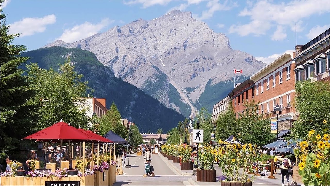Banff Village Walking Tour Banff Alberta Canada Travel