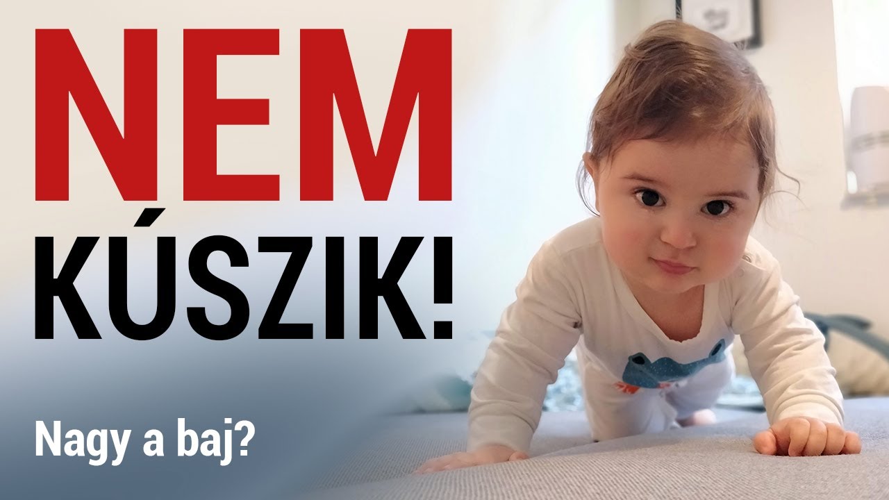 BAJ, ha kimarad a kúszás? | SZABÁLYOS kúszás | GURUL a baba