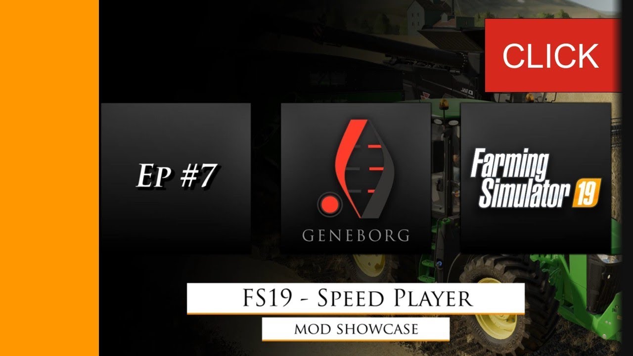 Farming Simulator 19 - Speed Player [eng]