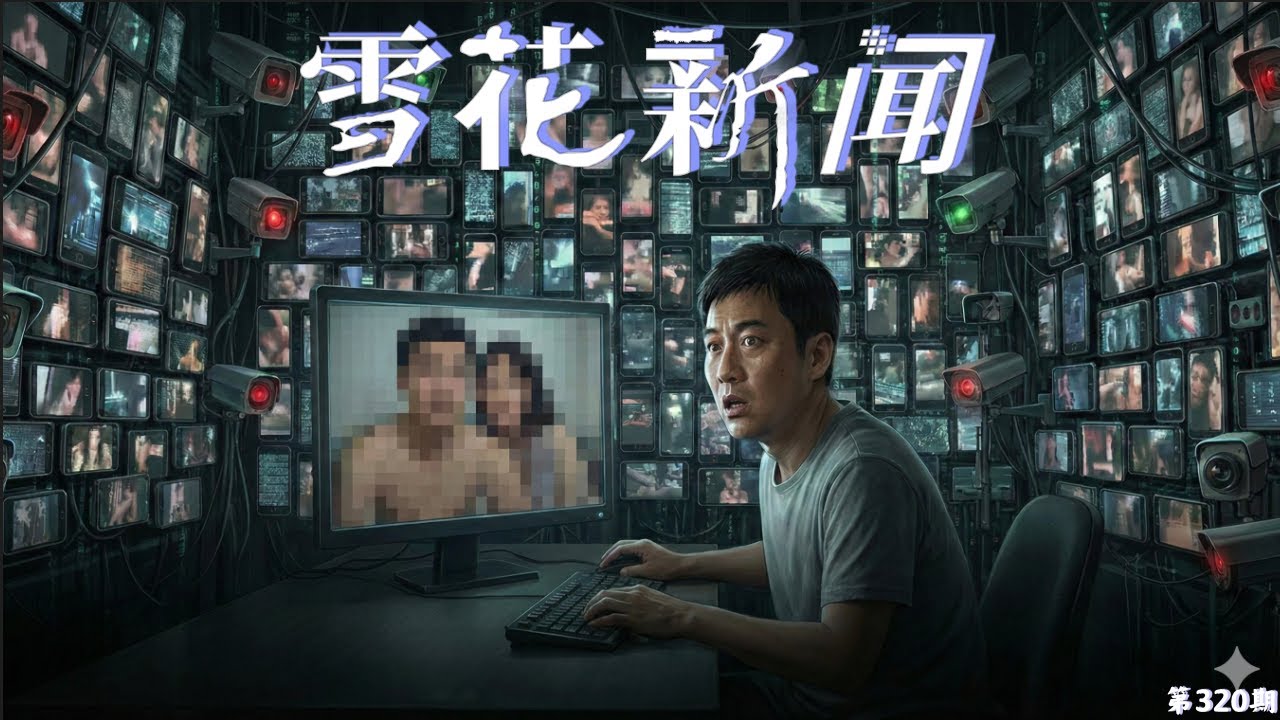 一男子在偷拍网站发现自己与女友私密视频，BBC深度调查背后产业链。人权观察发布人权报告，中国“跨国镇压”趋势加剧。黎智英案将于9日判刑，香港市民携睡袋在法庭外排队声援【雪花每日新闻】