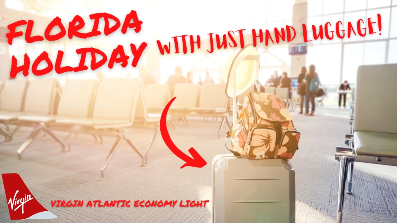 Florida Holiday with only Hand Luggage! Here’s how we packed! 🇺🇸 💼