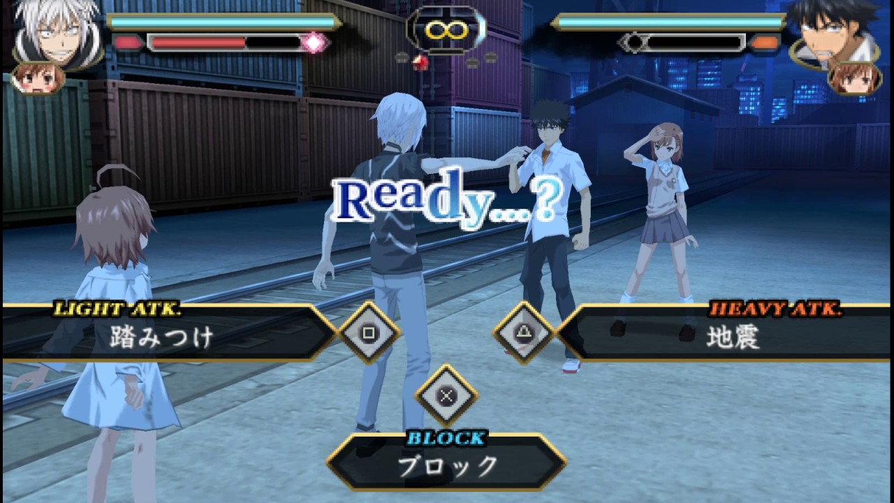 Accelerator with Last Order vs Touma with Misaka