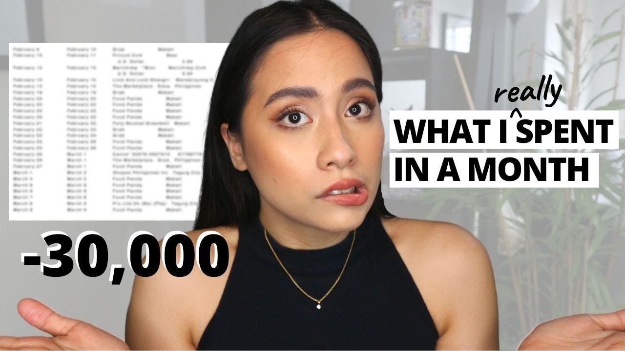 What I Spend In a Month: Solo Living at 25yo