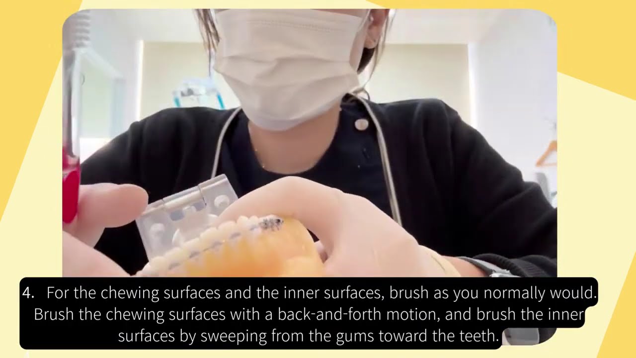 How to Brush Your Teeth with Braces | Orthodontic Oral Hygiene Guide #OrthodonticCare
