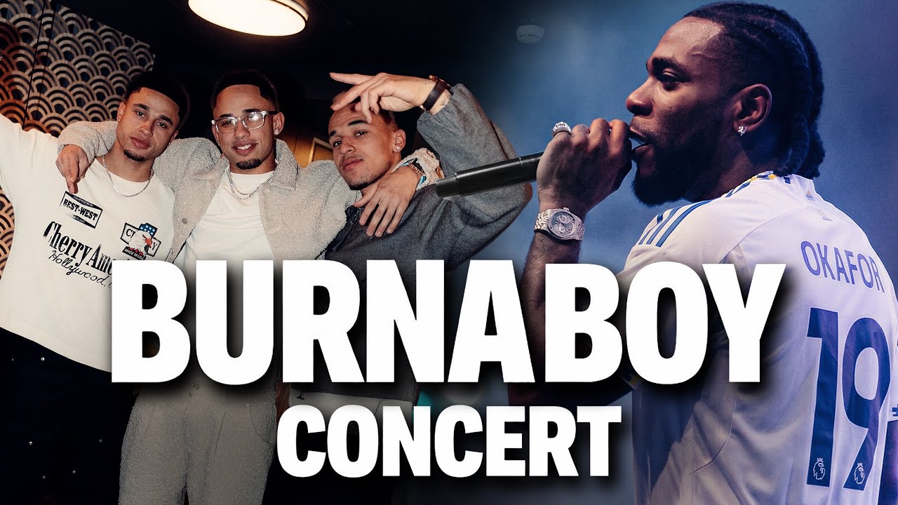 BURNA BOY Konzert in Zürich｜Die Drei Okafors