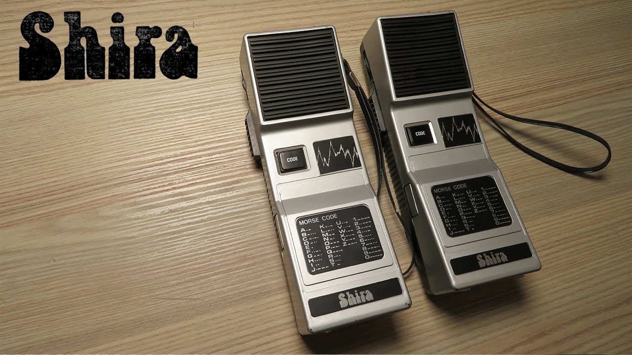 SHIRA WT106-449 - PROBABLY A PAIR OF THE BEST BUDGET 80S WALKIE TALKIES YOU COULD BUY