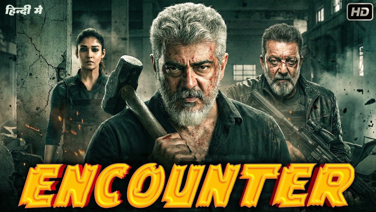 Ajith Kumar New Released South Indian Hindi Dubbed Movie | Encounter Action Movie Hindi Dubbed 2026