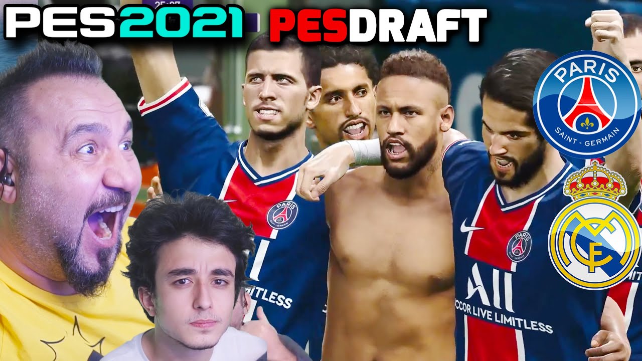 NEYMAR SOYUNDU! PARIS S.GERMAIN-REAL MADRID ŞAMPİYONLAR LİGİ MAÇI! | PES 2021 PESDRAFT OYNUYORUZ