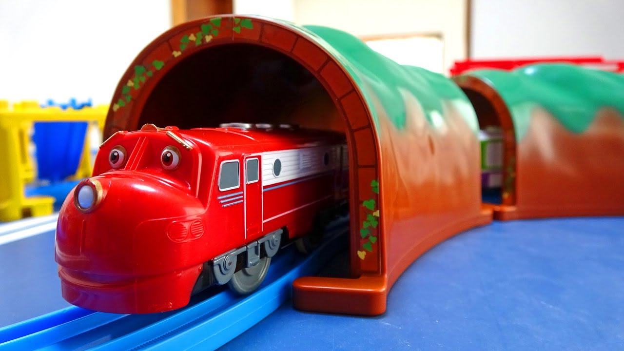 Chuggington Plarail☆Turntable Tower & Mountain