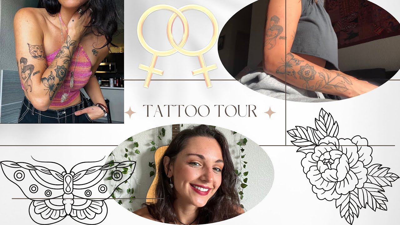 TATTOO TOUR 2022 (current tattoos, gay pride tattoos, spiritual tattoos, tattoo stories)