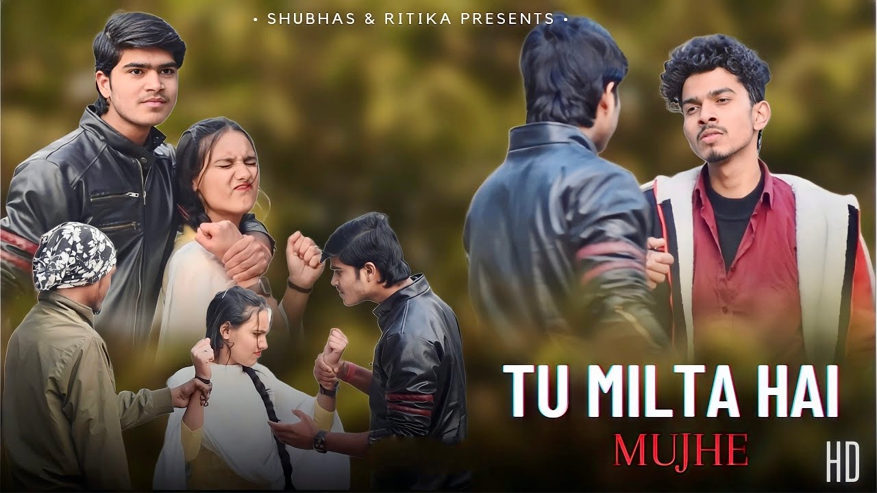 Tu Milta Hai Mujhe | Raj Barman | Cute Love Story 😍| New Hindi Song | RS CRAZY