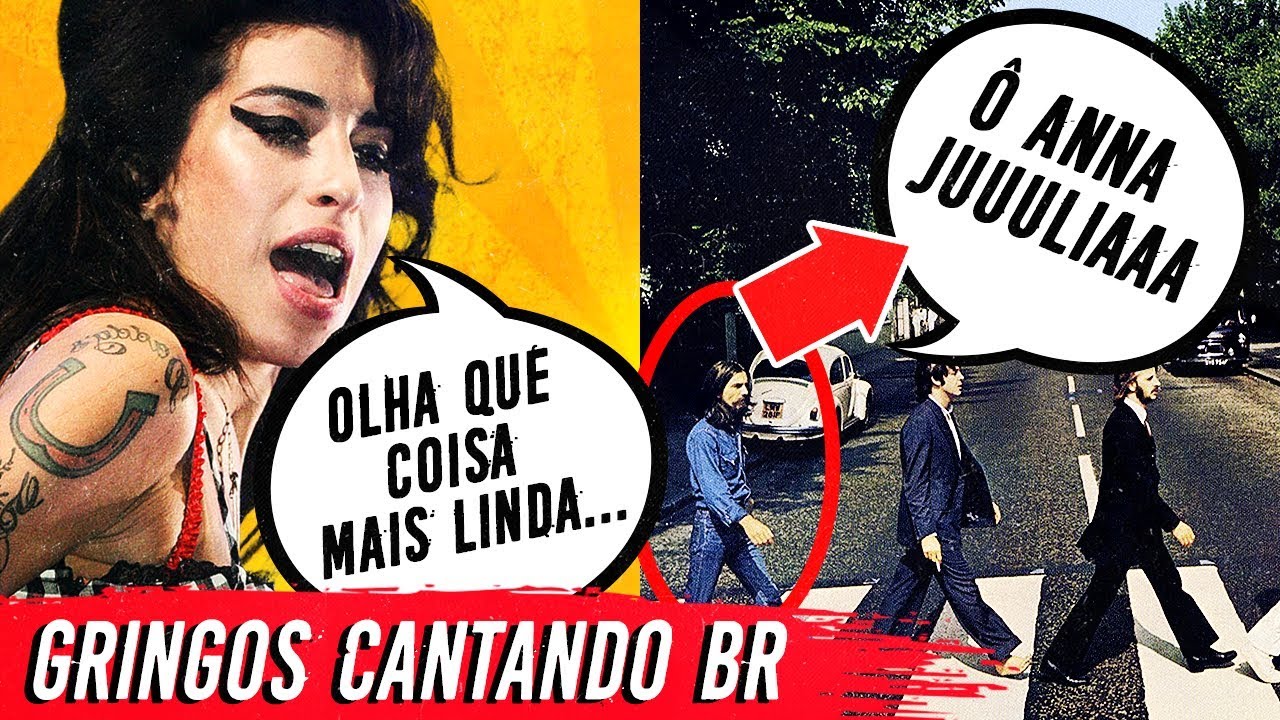 10 Músicas BRASILEIRAS REGRAVADAS por GRINGOS! 🇧🇷➡🌎