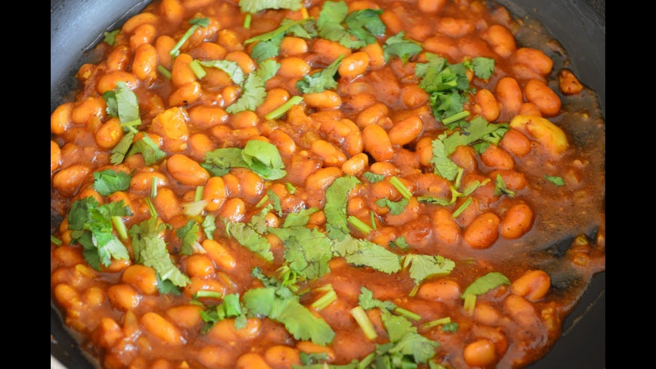 Canned Beans Recipe  | Indian Style Beans Curry