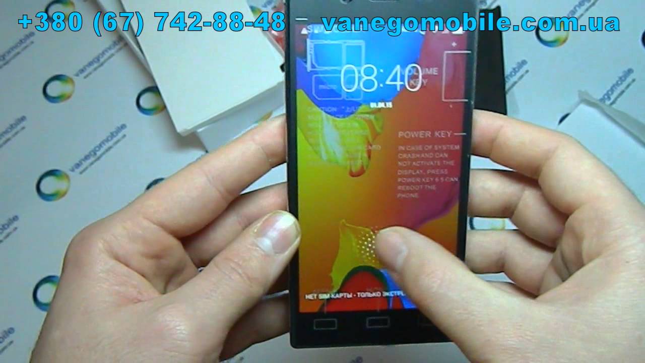 Видео обзор стильного смартфона Iocean x8 mini, наличие в Украине