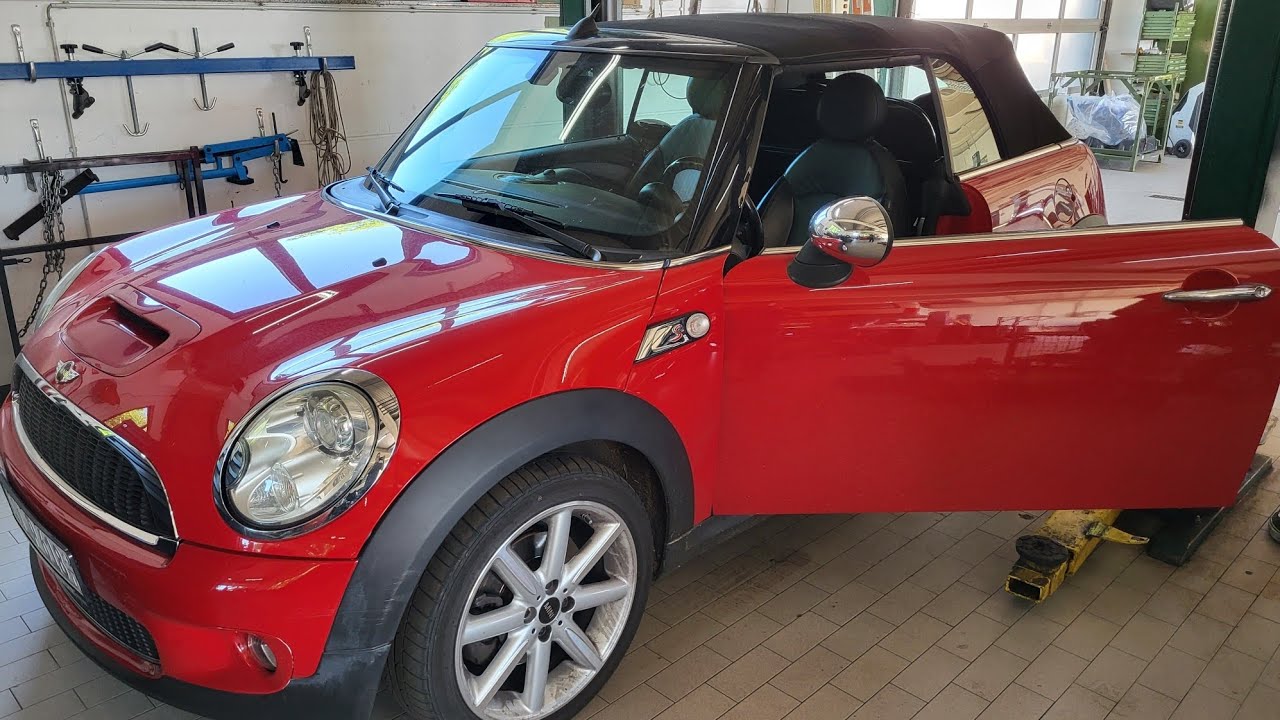 Mini Cooper s снятие коробки,замена сцепления и маховика #minicoopers #automobile #deutchland