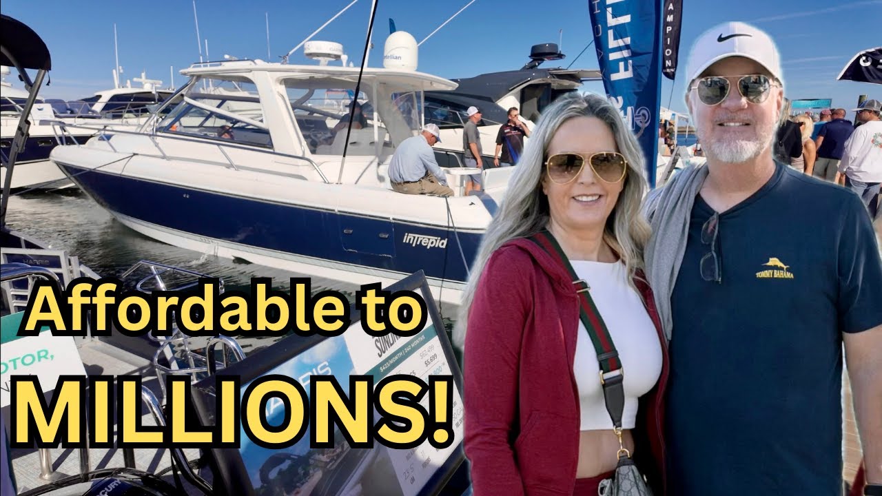 From $63k to $2.7M: Full St Pete Boat Show Walk