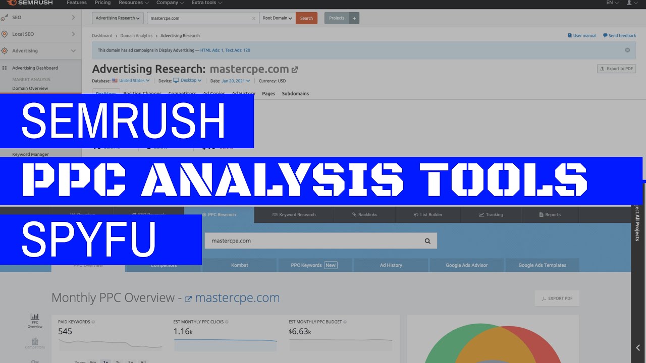SEMRUSH vs SpyFu: PPC Analysis & Data Accuracy