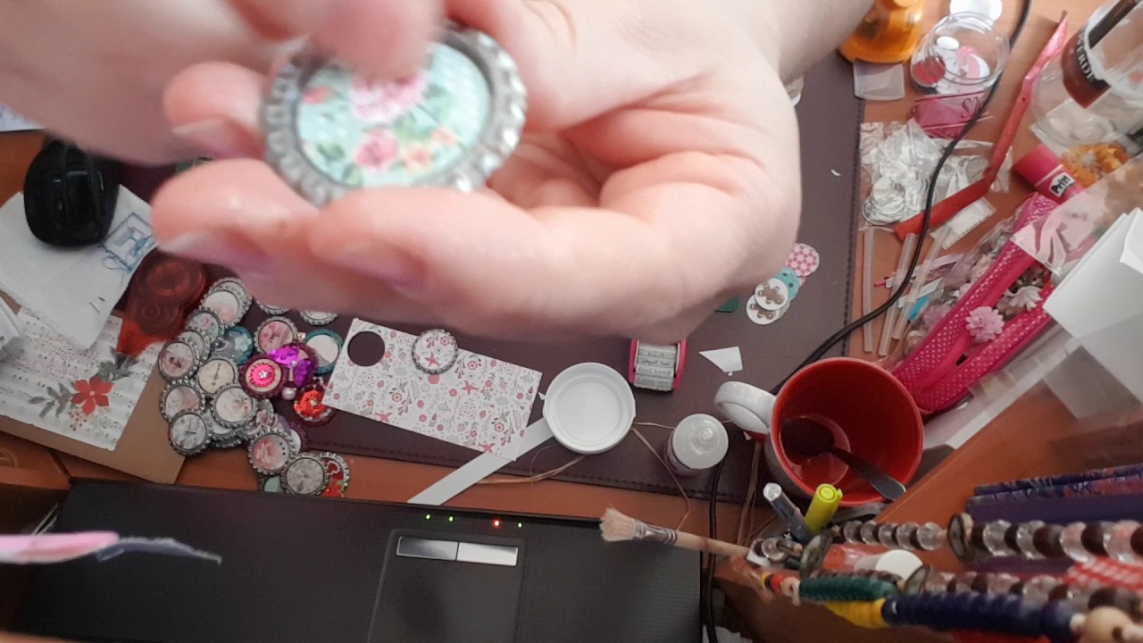 Tuto et astuce capsules altérées avec chutes de papiers sans Glossy accents