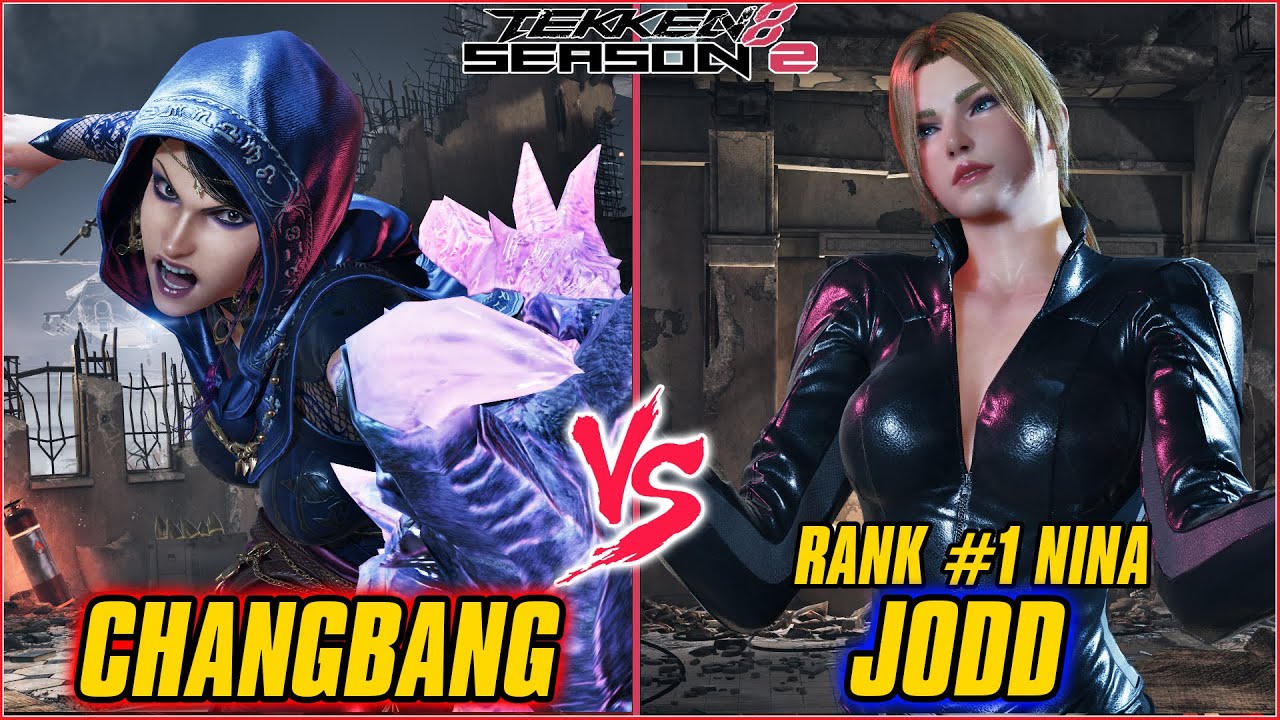 TEKKEN 8 | CHANGBANG (ZAFINA) vs JODD (RANK #1 NINA) | TEKKEN 8 HIGH LEVEL  MATCH