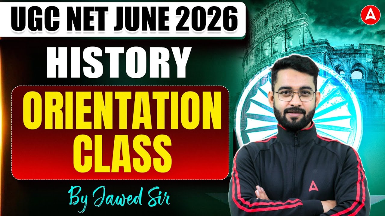 UGC NET History | UGC NET History Orientation Class | UGC NET History Classes By Jawed Sir