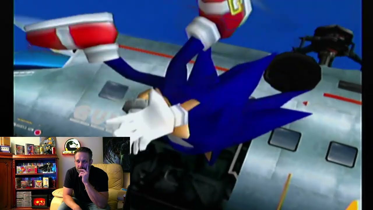 Sonic Adventure 2 on the OG Dreamcast!