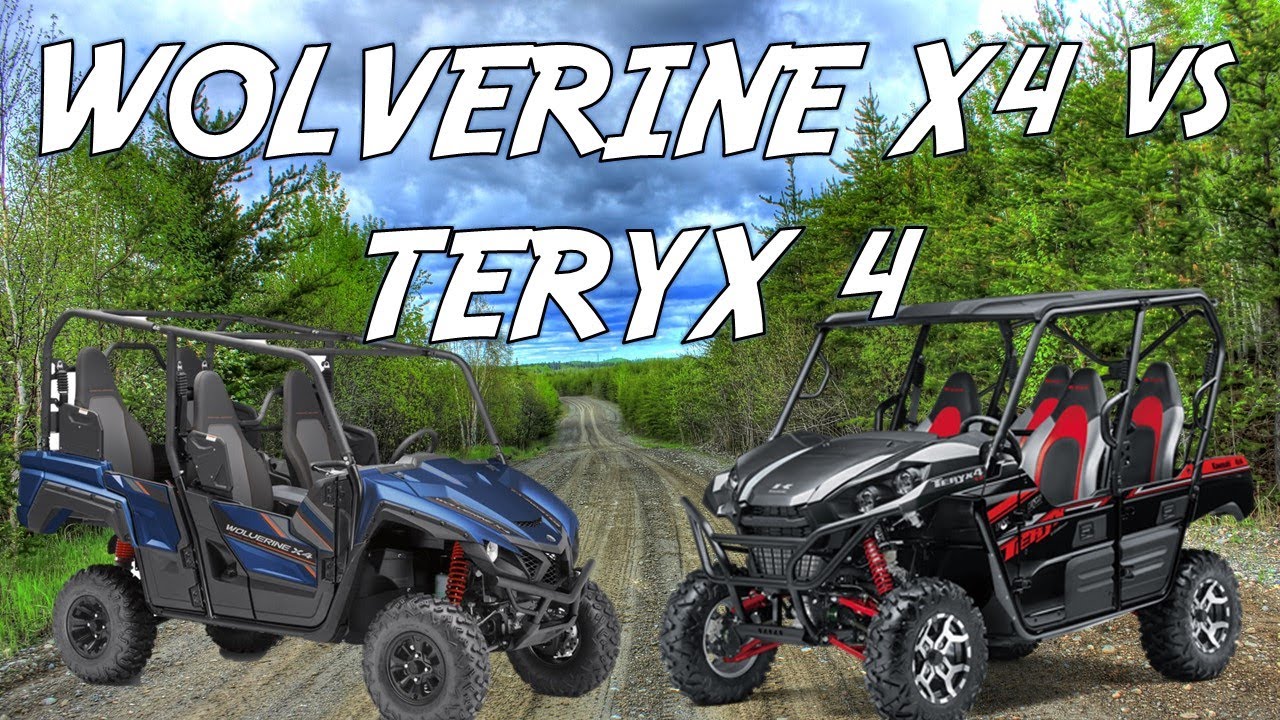 Yamaha Wolverine vs Kawasaki Teryx 4 Comparison