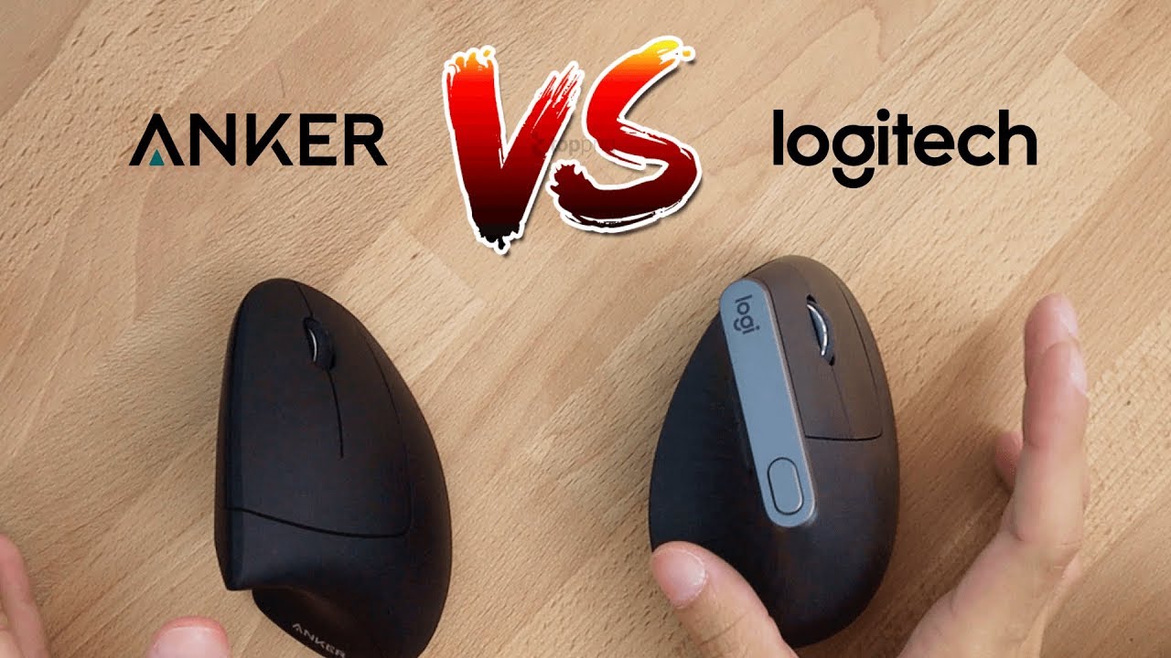 Какая эргономичная мышь лучше? Logitech MX Vertical против Anker Vertical