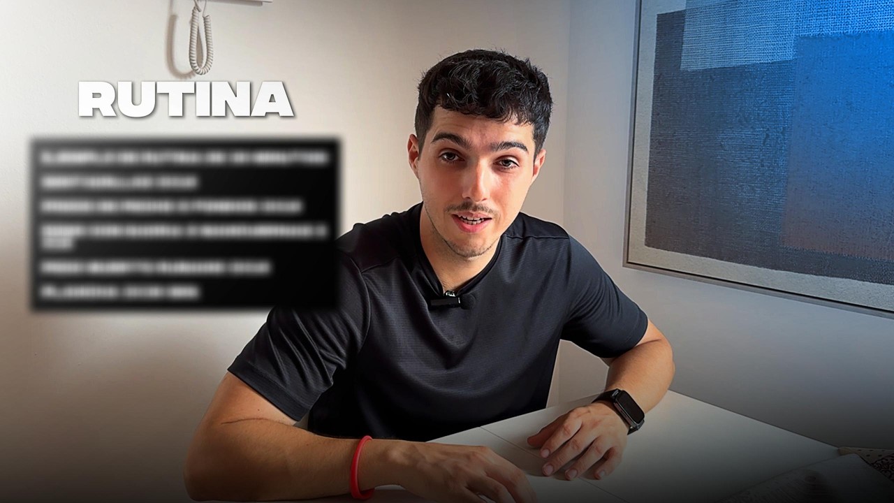 CÓMO organizar TU RUTINA de ENTRENAMIENTO si NO TIENES TIEMPO
