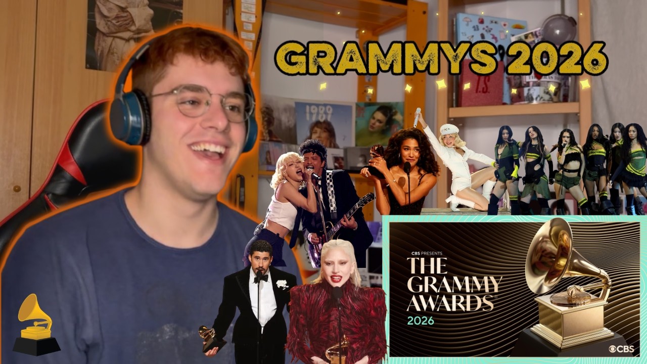 My Honest Reaction to the Grammys 2026💽 | Rosé, Bruno, Gaga, Sabrina & More