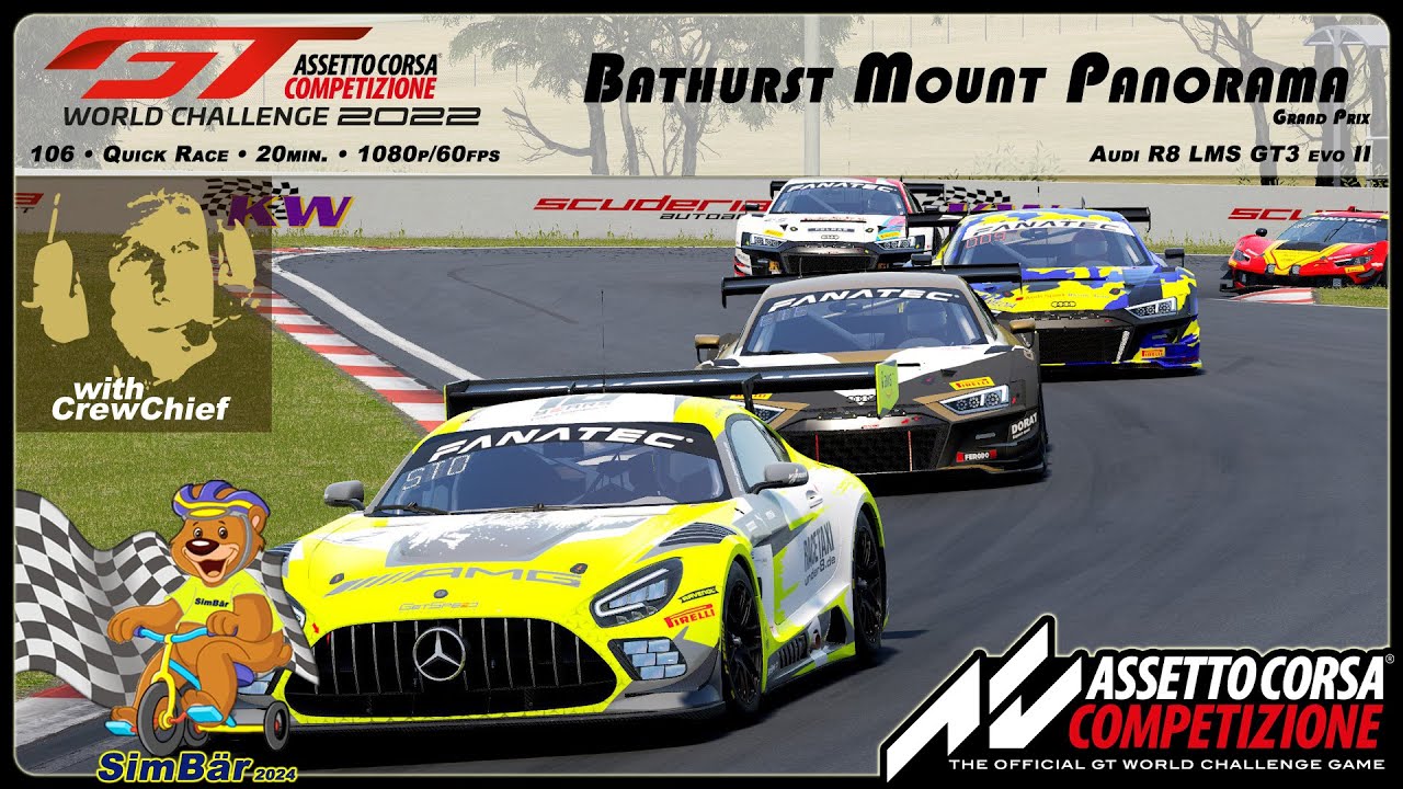 ACC 106 • Bathurst Mount Panorama Circuit - GP • Quick Race • 20min. • TripleScreen: 1080p/60fps