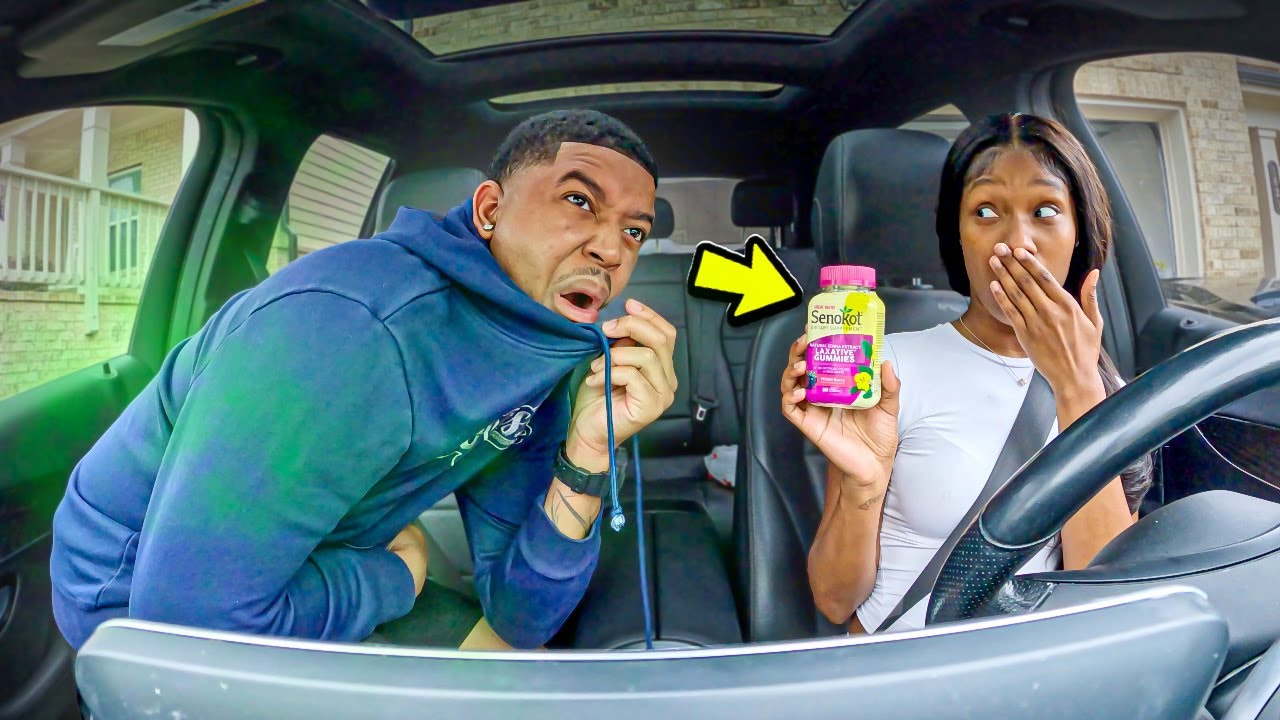 L4XITIVE GUMMIES PRANK On ANGRY BOYFRIEND * HILARIOUS *