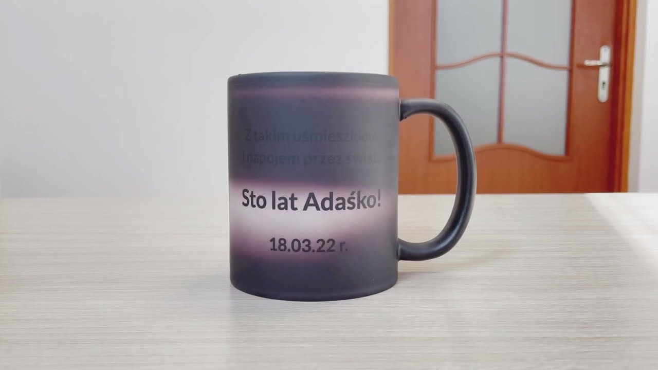 Kubek magiczny od KreoDruk.pl