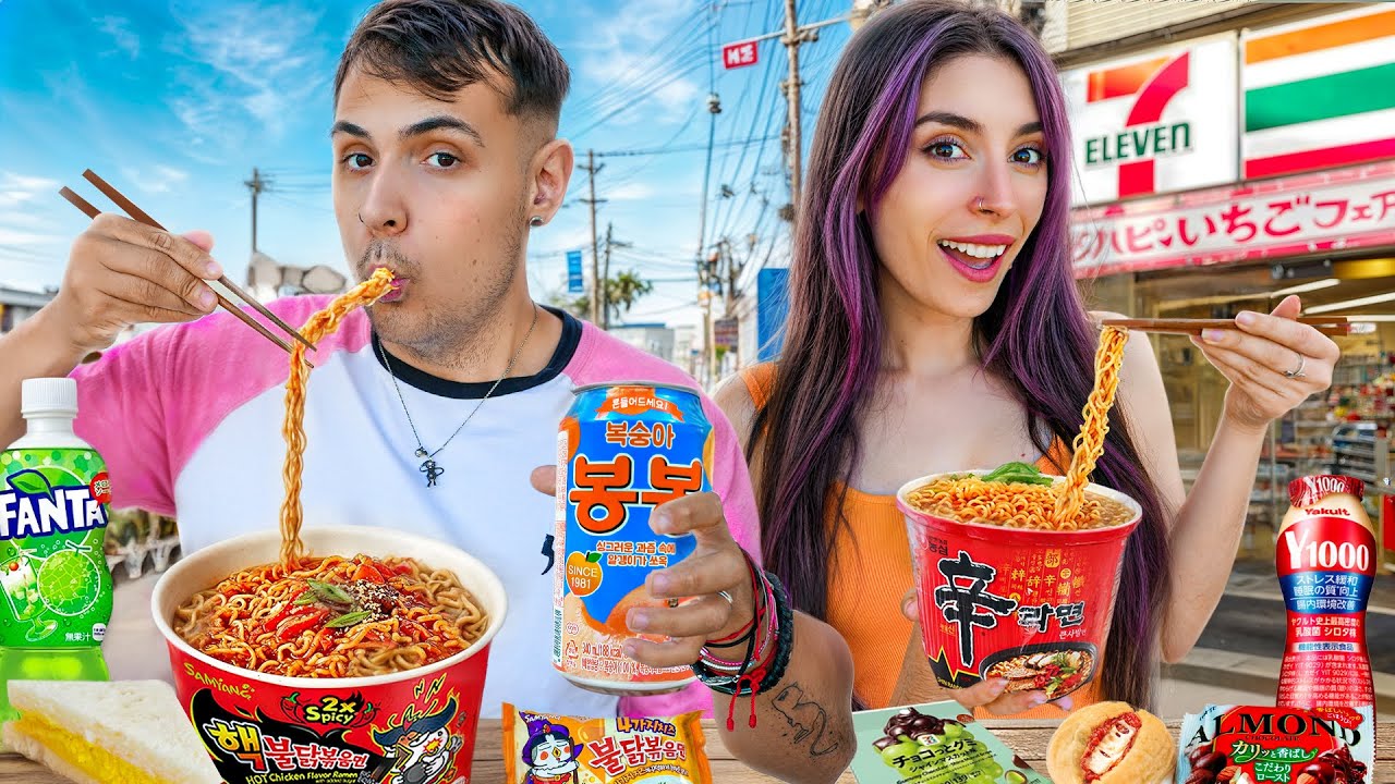24 HORAS COMIENDO EN TIENDAS DE CONVENIENCIA DE JAPÓN
